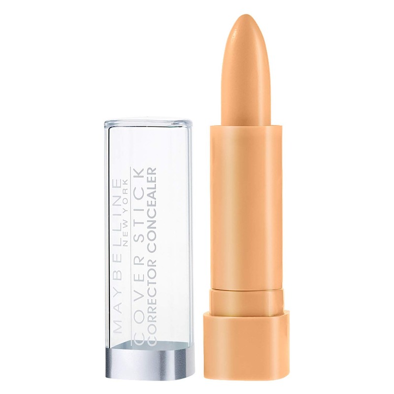 Maybelline New York Cover Stick Corrector Concealer, Medium Beige, 0.16