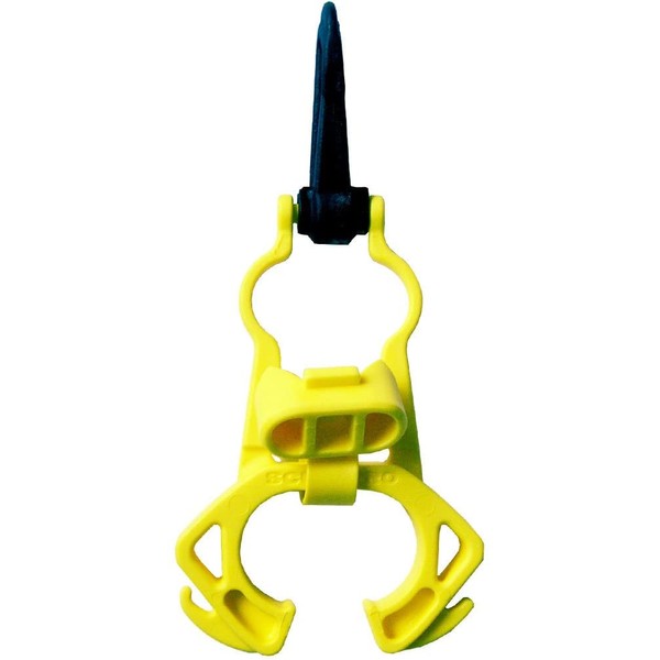 Scubapro Yellow Octopus Retainer and Plug with Clip