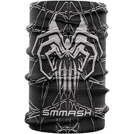 SMMASH Printed Multifunctional Scarf for Cycling Running Outdoor Training Mouth Guard Bandana Neck Warmer for Women Men Made in EU