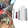 8Pcs Chainsaw Sharpener File Chain Saw Teeth Sharpening Tool Set