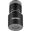 WatWin Select Swivel Aerator M22/24 Black 7L | Tap Aerator