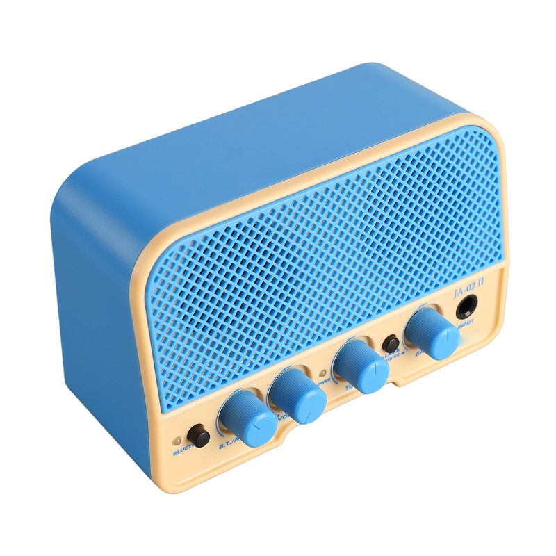 Electric Guitar Amplifier Clean Overdrive Dual Channels AUX Bluetooth for