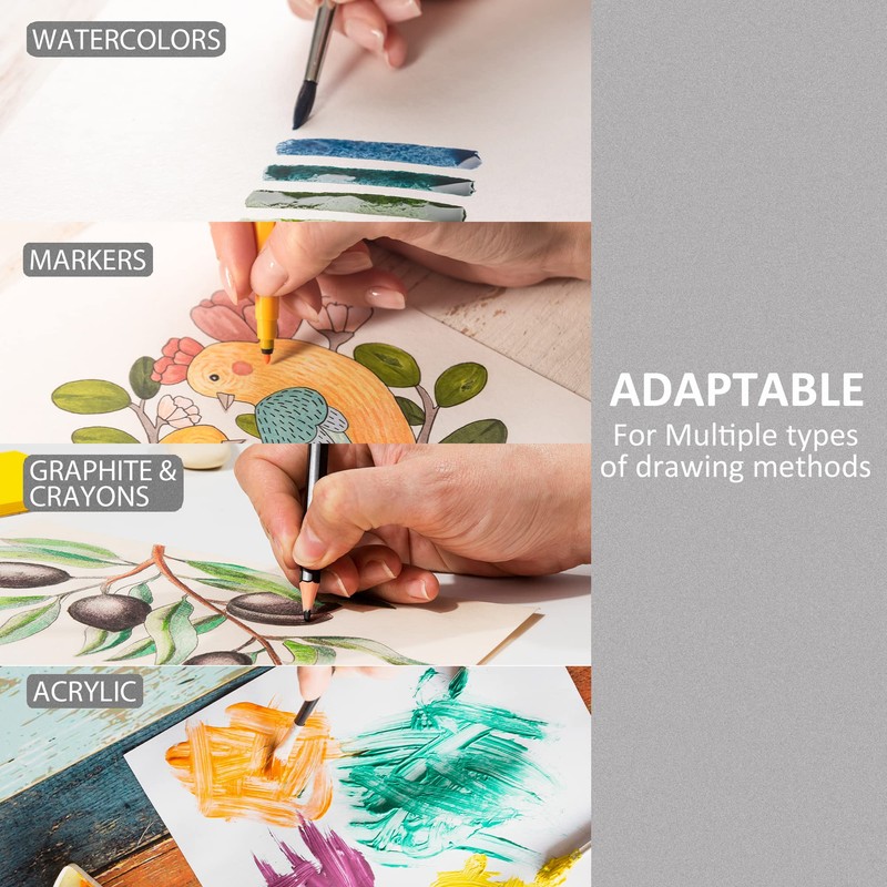 NUCASSO Watercolour Paper Pad - Pack of 2 - A5