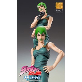 Super Action Statue ME22779 JoJo's Bizarre Adventure Part 6 Stone Ocean, Fu-F, Approx. 5.5 inches (140 mm), PVC & ABS & POM, Pre-painted Action Figure