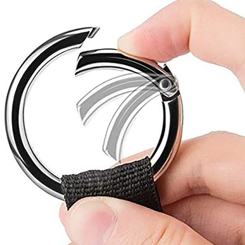 Clysburtuony 2 pcs Luggage Straps with Ring Hooks and Buckle