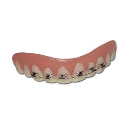 Lets Party By Billy Bob Teeth Billy-Bob Teeth - Braces / White - Size One - Size