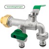 SHYNE Premium 1/4 Inch to 1/2 Inch Reducer with Rubber