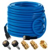 Hourleey Pressure Washer Hose 50 FT, 3600 PSI Flexible Kink