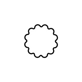 Original Kaiser Plätzchen Ausstecher Mandelring 4 cm, Weihnachten Plätzchenausstecher, Keksausstecher Edelstahl, Plätzchen Ausstecher für Plätzchen, Kekse und Fondant