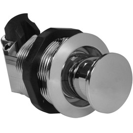 Pull to Open Chrome Push Button Latch