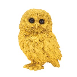 横浜わくわく館 Good Luck owl Decor Figurine Japanese Home Indoor Outdoor feng Shui Decor Wealth Prosperity Money Statue Japanese Shrine Prayer