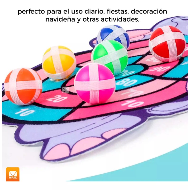 Maíz Juego Tablero Tiro Al Blanco Diana Niños Infantil Elefante