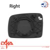 Unbranded New RH Passenger Side Mirror Glass with Heated Fit