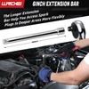 LLNDEI 3/8 Inch Drive Spark Plug Socket Set SAE &