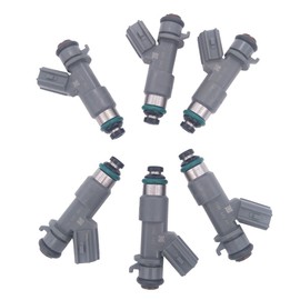 JESBEN 16450R70A01 FJ982 6pcs Set Fuel Injectors 12 Holes Replacement for Accord 3.5L 2008-2017 Crosstour 2010-2012 Acura MDX RDX 2012-2017 ZDX TL RL TSX 3.5L 3.7L 2012-2014 16450-R70-A01