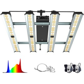 Grow Light FARMLITE LED Grow Lights for Indoor Plants Full Spectrum Growing Light Plant Hanging Growing Lamps Seedling Daisy Chain Dimmable Board 4x4ft Coverage