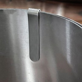 Cabilock 6 fibbie per anelli da pasticceria allungabili per anelli da cucina per biscotti anelli da cucina in acciaio inox per anelli da dessert fibbie di fissaggio