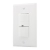 Eaton VS306U-W 600-Watt 120V Wall Mount Occupancy/Vacancy Sensor, White