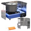 Bay Breeze Folding Stove Wind Screen Shield for Portable Stove
