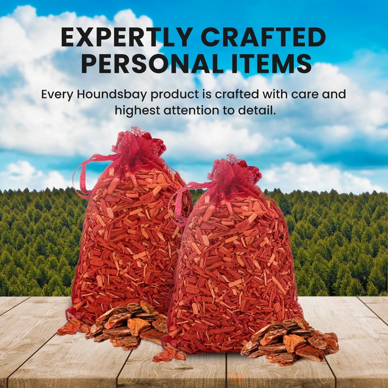 20 Pack - 10 Cedar and 10 Lavender Sachet Bags,