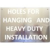 Buildingsigns.com Active Doorway Sign (White, Aluminium 7x10-Rust Free)-REF24-10