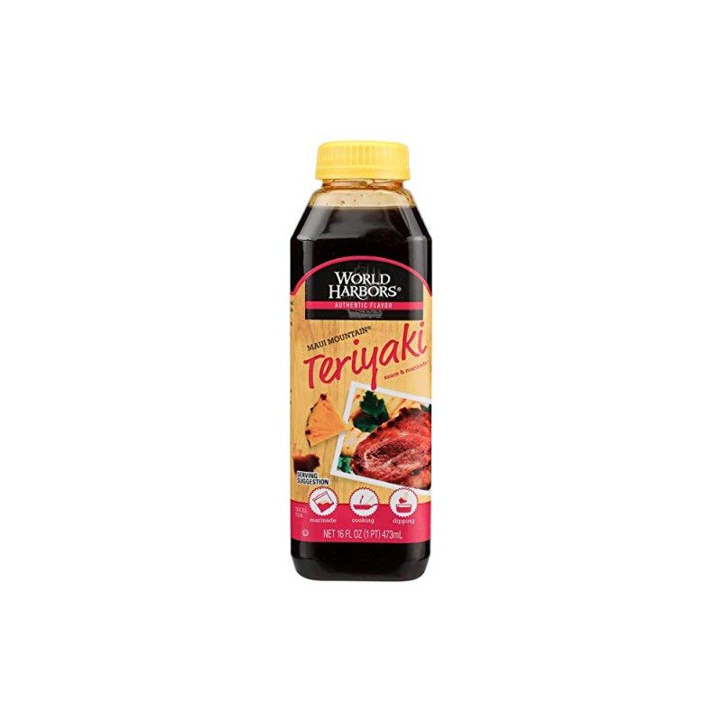 World Harbors Maui Mountain Teriyaki, 16 Oz
