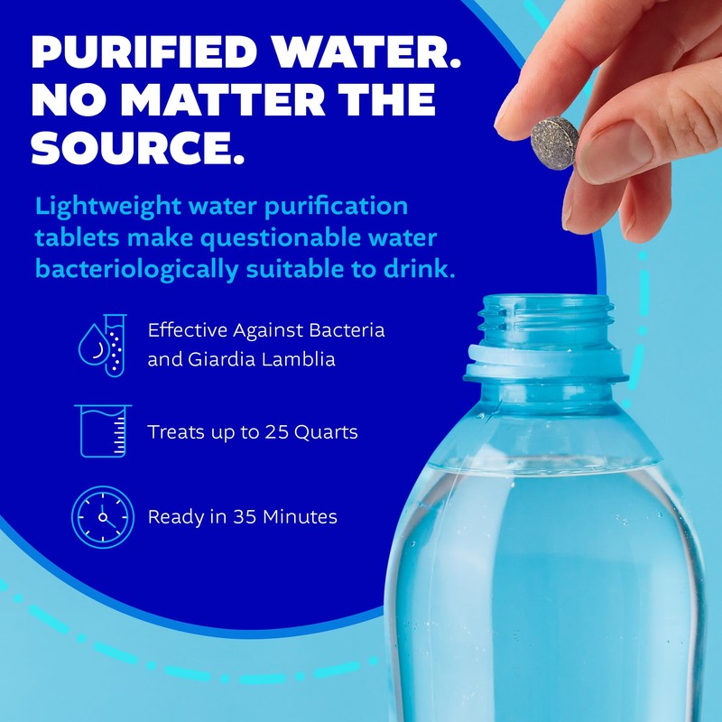 Potable Aqua Water Purification Treatment - Portable Drinking Water Treatment