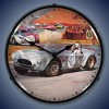 Cobra Race LED Lighted Wall Clock