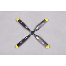 FMS RC Airplane Part - Propeller 7.5×4 (4 Blade) for 800mm P51 V2 / F4U V2