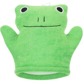 FOMIYES Guantes de Baño con Forma de Rana, Exfoliantes, para Rostro, Cuerpo, Masaje, Spa, para Hombres Y Mujeres.