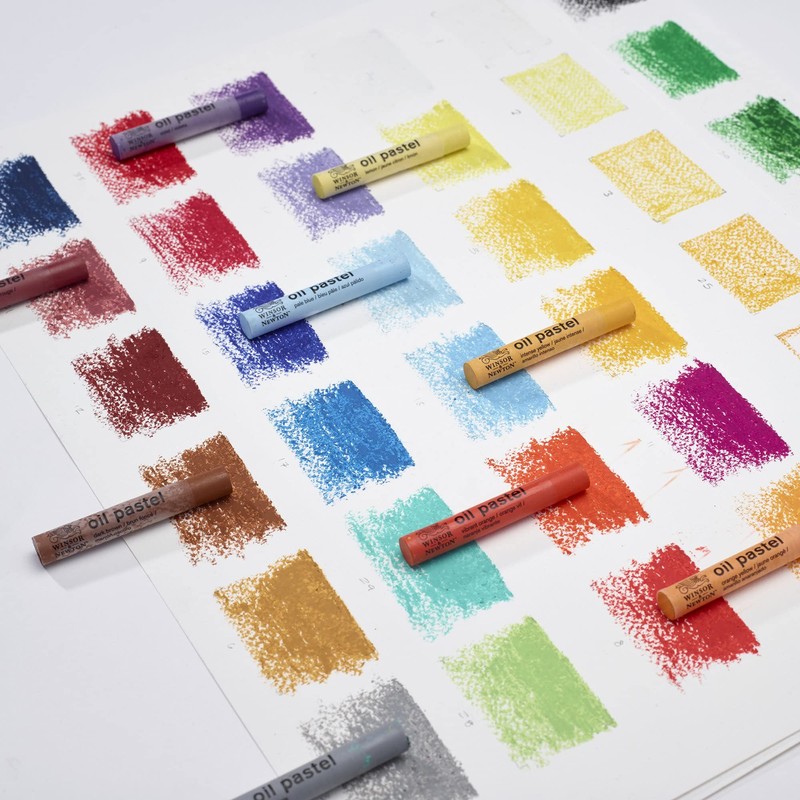 Winsor & Newton 1890001 Artist Oil Pastels, Easy to Apply