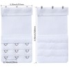 MOTYAWN Women's Bra Extenders 3 Hook Stretchy Comfortable Bra Strap