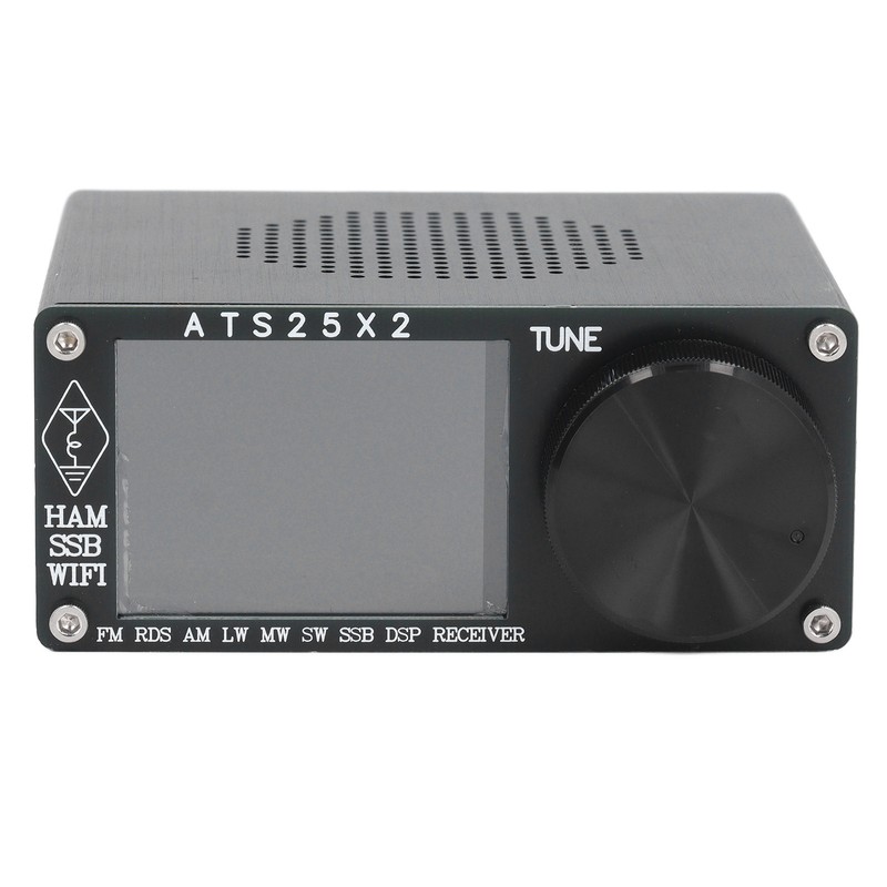 Radio Receiver 108MHz 153‑30000KHz 2.4 Inch Touchscreen Portable Handheld FM