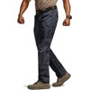 CQR Men's Flex Ripstop Tactical Pants, Water Resistant Stretch Cargo