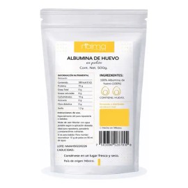 Suplemento En Polvo Naíma Albumina De Huevo X 500g                                                                                                    