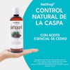 NATSHOP Shampoo Anticaspa Natural de Flor de Campo 500ml Controla