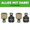 LOQ.7 Bike Brake Pads - Semi Metallic for Magura MT5