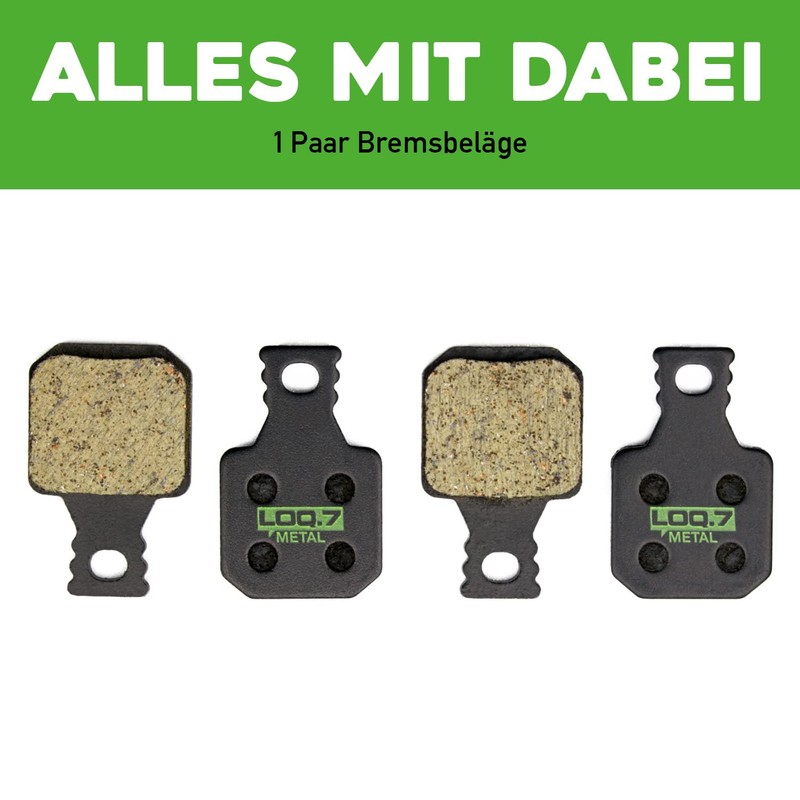 LOQ.7 Bike Brake Pads - Semi Metallic for Magura MT5