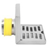 Pomya Corner Floor Drain, L Shaped, Stainless Steel, Silver, Rustproof,