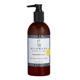 WildWash Deshedding Shampoo Fragrance No.2 For Dogs 300ml - For Healthy Hair Growth and Reduced Dandruff - Natural, Sulphate and Paraben-Free for Sensitive Skin - Concentrated Formula for 10-20 Washes
