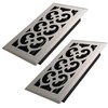 Howeall 4x8 Inches 2 Pack Heavy Duty Walkable Floor Register