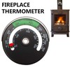 Magnetic Stove Pipe Thermometer, Wood Stove Temperature Meter with Large