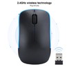 Keyboard Mouse Set Wireless Protable Combo Mini Ultra Thin Silent