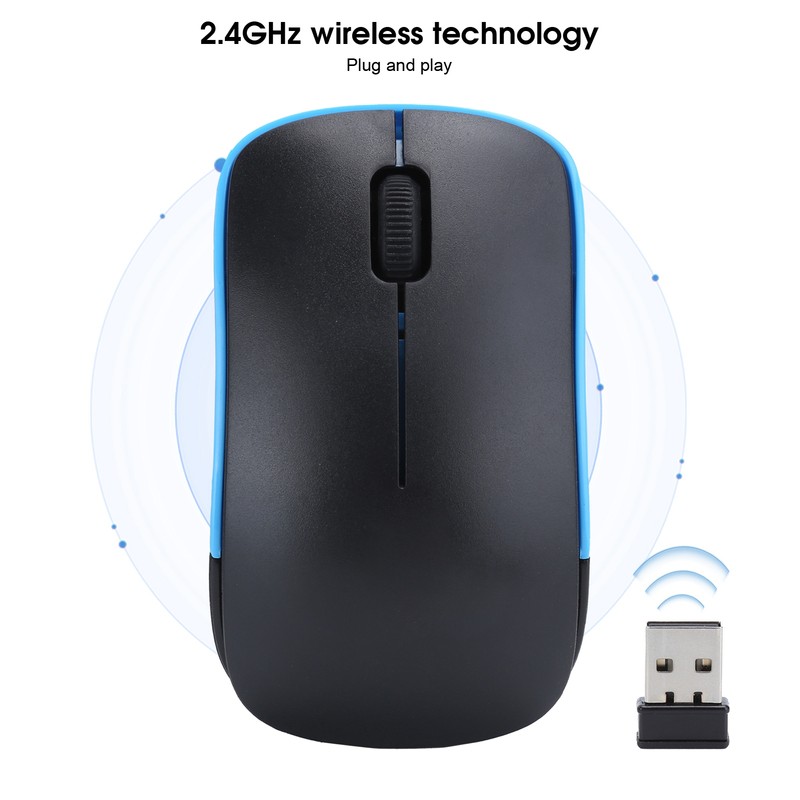 Keyboard Mouse Set Wireless Protable Combo Mini Ultra Thin Silent