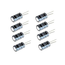100uF 100V 10X17 +/-20% -40 to +105°C 20 PCS Aluminum Electrolytic Capacitors,100uF 100V Capacitor,100uF Capacitor,100V Capacitor,100uF Capacitor 100V,100V 100uF Capacitor
