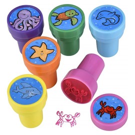 Rhode Island Novelty 1.38" SEA Life STAMPERS