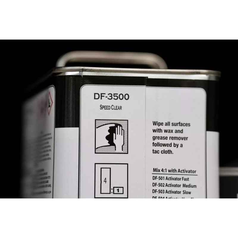 Diamond Finishes Speed Diamond DF-3500 4:1 2K Auto Clear Coat