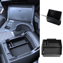 LBNCOBAG 2PCS Center Console Organizer Tray for 2025 Subaru Forester Accessories,with Coin Holder Interior Insert Armrest Storage Box Easy Removal