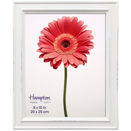 inspire By Hampton PALOMA 8x10 (20x25cm) White Picture Photo Frame Glass IBH-PAL301980W