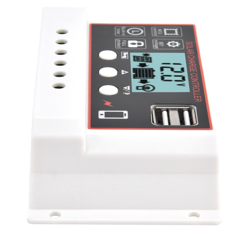 Solar Panel Controller Smart Dual USB Battery PWM Charge Discharge